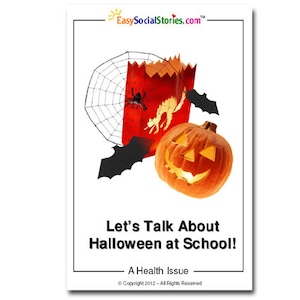 Let&#39;s Talk About Halloween! - Easy Social Story