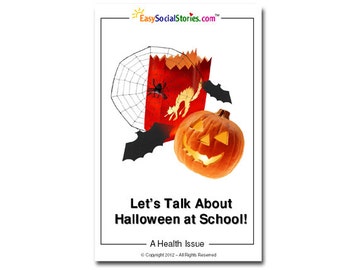 Let's Talk About Halloween! - Easy Social Story