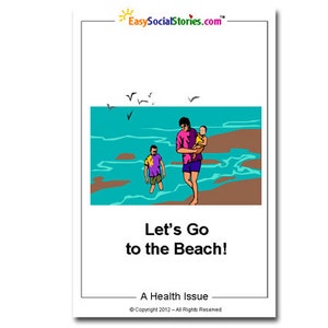 Let&#39;s Go To The Beach! - Easy Social Story