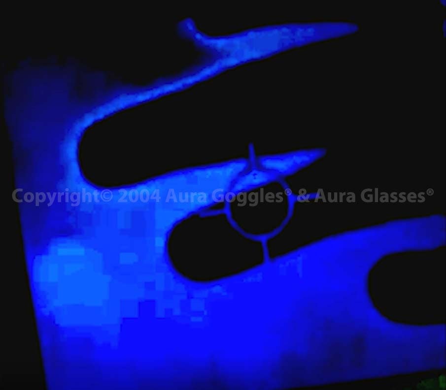 Official DICYANIN AURA GLASSES Meditation Occult Paranormal Ouija