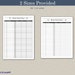 Horse Feed Chart Printable Template, Equine Feeding Schedule, Barn ...