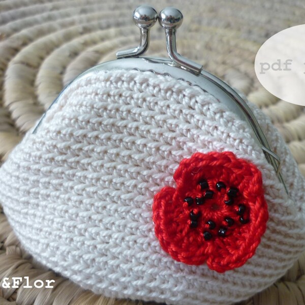 Pattern: Crochet Coin Purse N.10