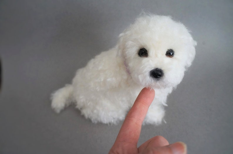 Needle Felted Dog Polymer Clay Nose DIY PDF Tutorial: How to Make Polymer Clay Noses for Small Needle Felted Animals. Fun and Easy to Make image 9