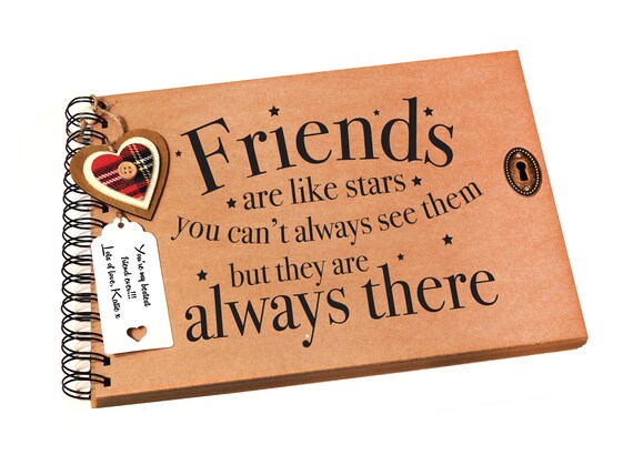 a4 scrapbook friends are