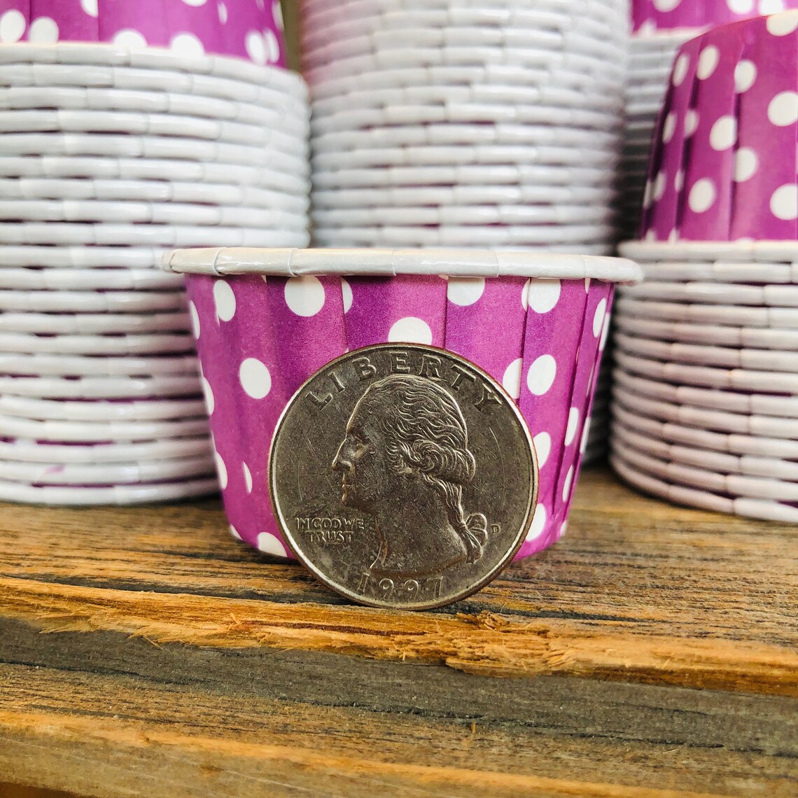 100 Purple Snack Cups Candy Cups Nut Cups Bulk Party Etsy