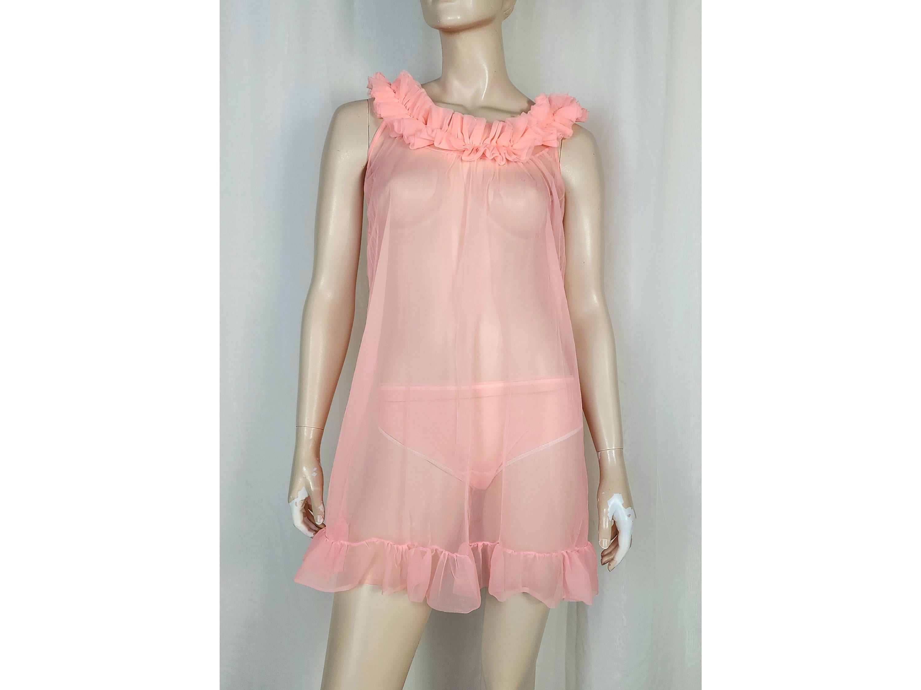 Pink Sheer Babydoll -  Sweden