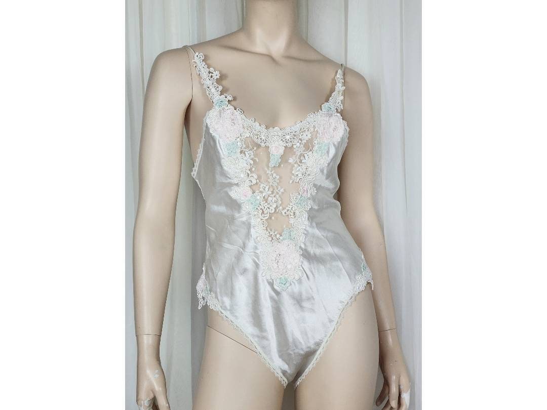 Lace Bodysuit Women Sheer Intimates Bodysuit Valentine's Day Gift Gift for  Her 