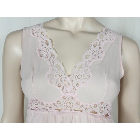 Vtg Love'Lee made 2pc peignoir lingerie nightgown… - image 2