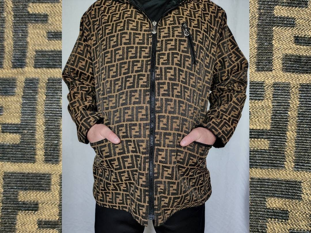 Fendi Zucca Jacket - Etsy