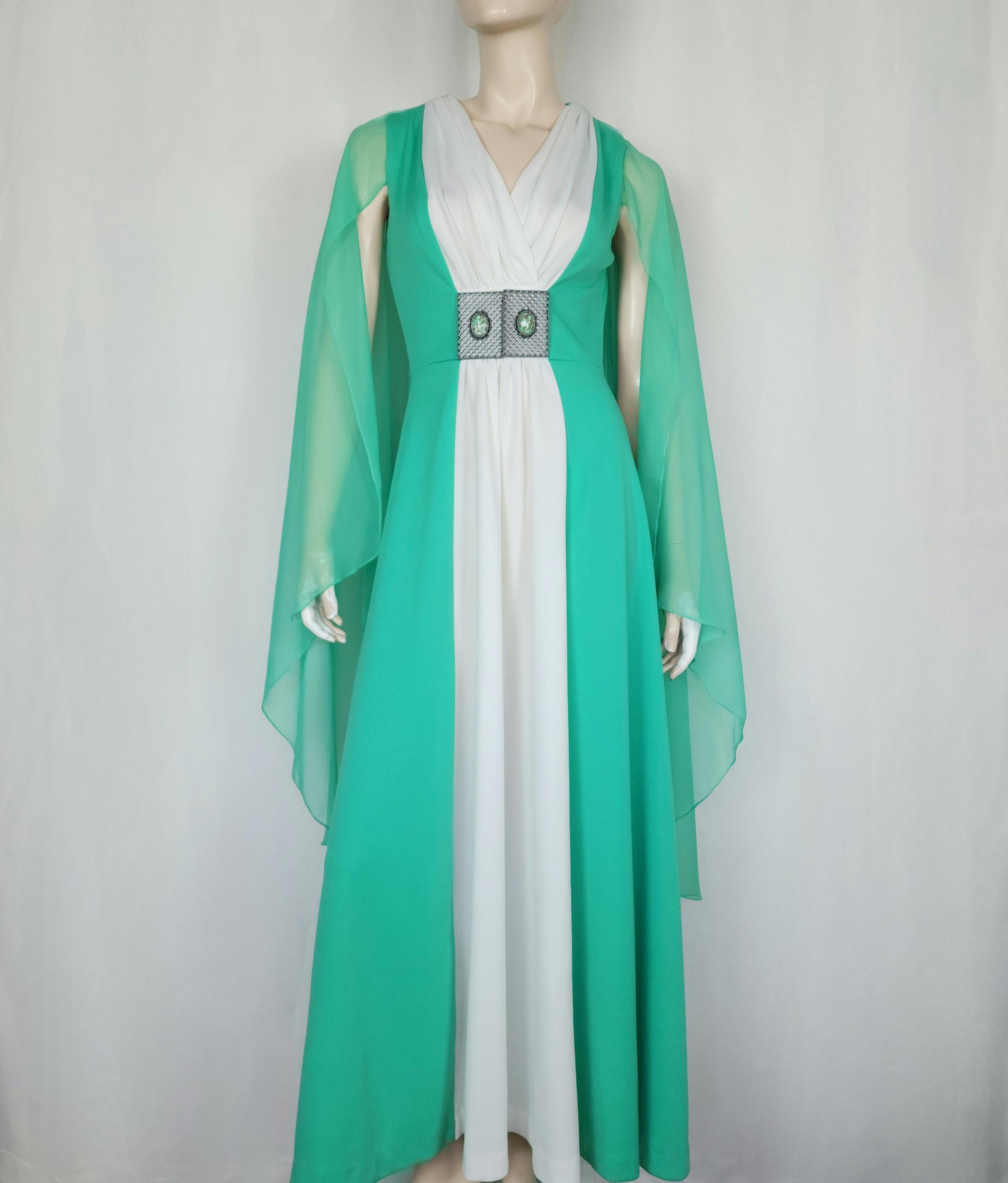 Green Greek Goddess Dress - Etsy