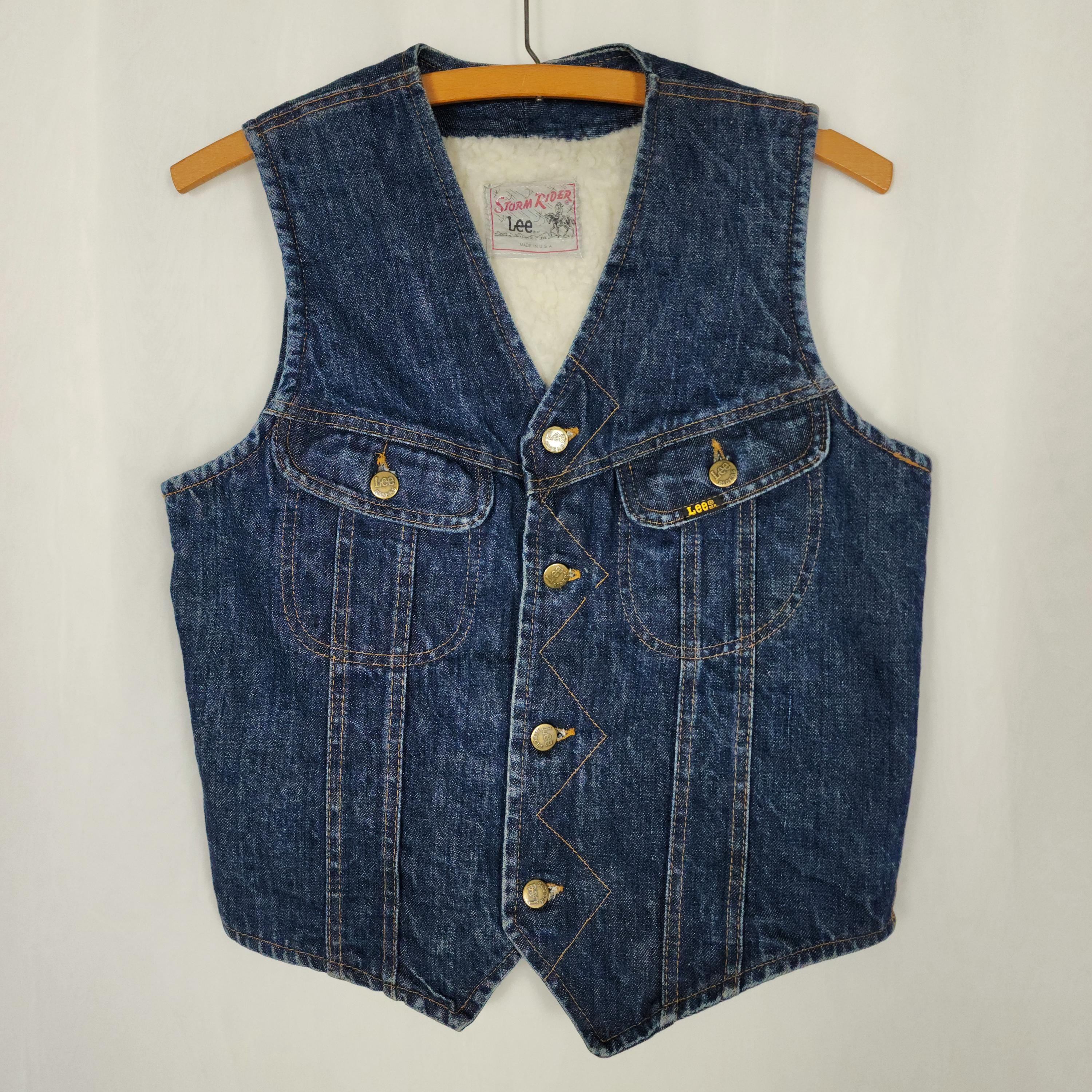 ジャケット・アウター 70s Lee STORM RIDER quilting vest vintage 70s Lee Storm Rider denim vest – 86 Vintage