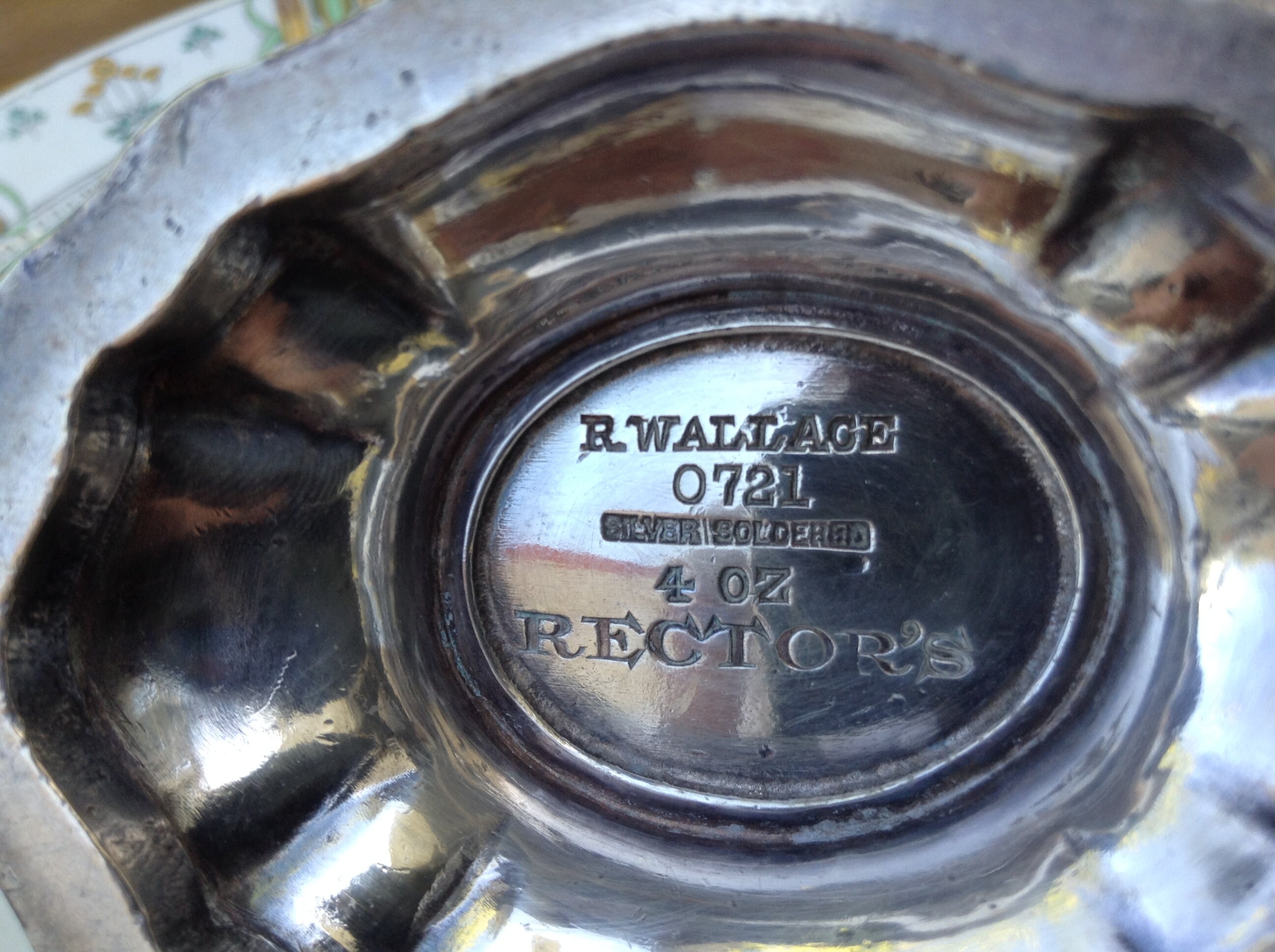 Vintage R Wallace Silver Soldered 4 Oz. Gravy Boat or Cream Etsy