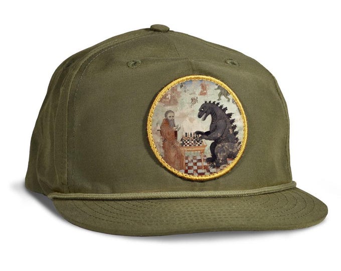 King Monster Monk Rope Hat: Snapback Baseball Cap