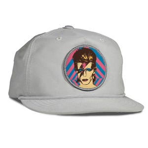 David Bowie Rope Hat: Ziggy Stardust Patch Snapback