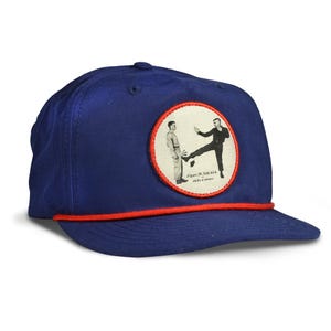 Front Kick Rope Hat: Snapback Baseball Cap - Backerton Graphic Patch
