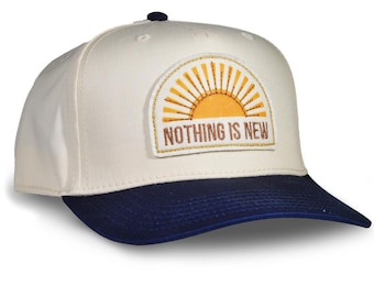 Nothing is New Toney Hat: Two-tone Baseball Cap