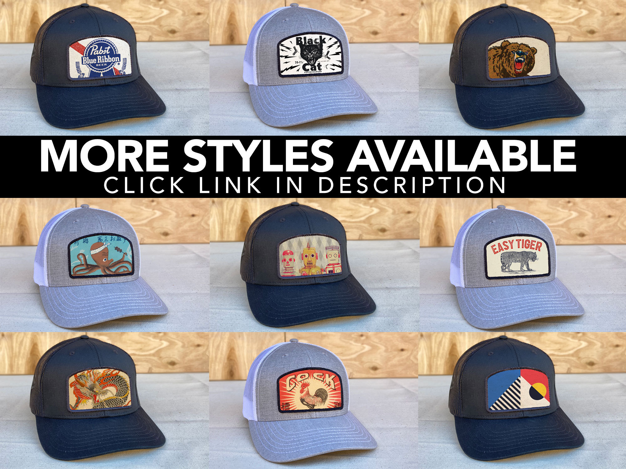 Cactus Trucker Hat - Mesh & Cotton Blend Hat - Snap Back Hat  display picture 3
