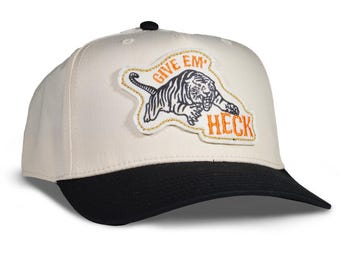 Give 'Em Heck Toney Hat: Two-tone Baseball Cap