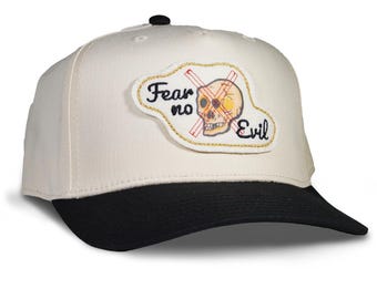 Fear No Evil Toney Hat: Two-tone Baseball Cap