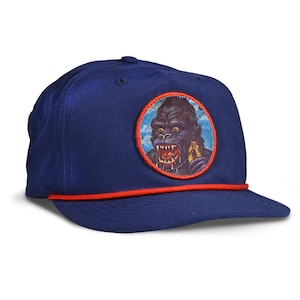King Kong Rope Hat: Snapback Baseball Cap, Graphic Patch