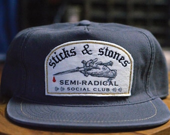 Semi-Radical Social Club Zuko Hat: Unstructured Baseball Cap