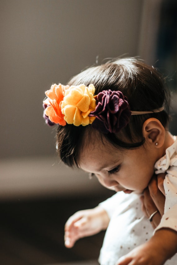 baby flower crown headbands