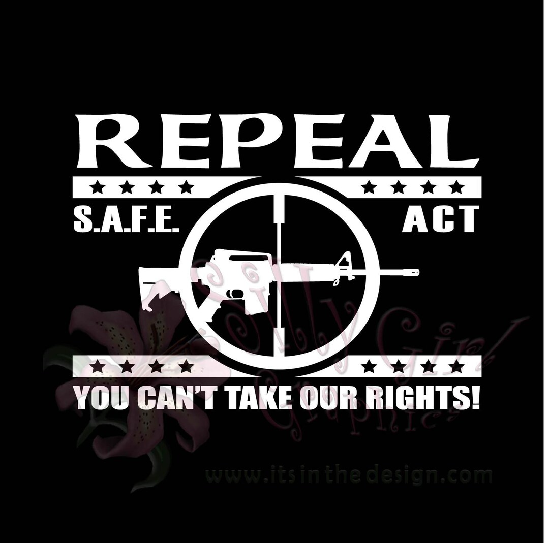 REPEAL NY Safe Act Guns Segunda Enmienda 2nd Etsy España