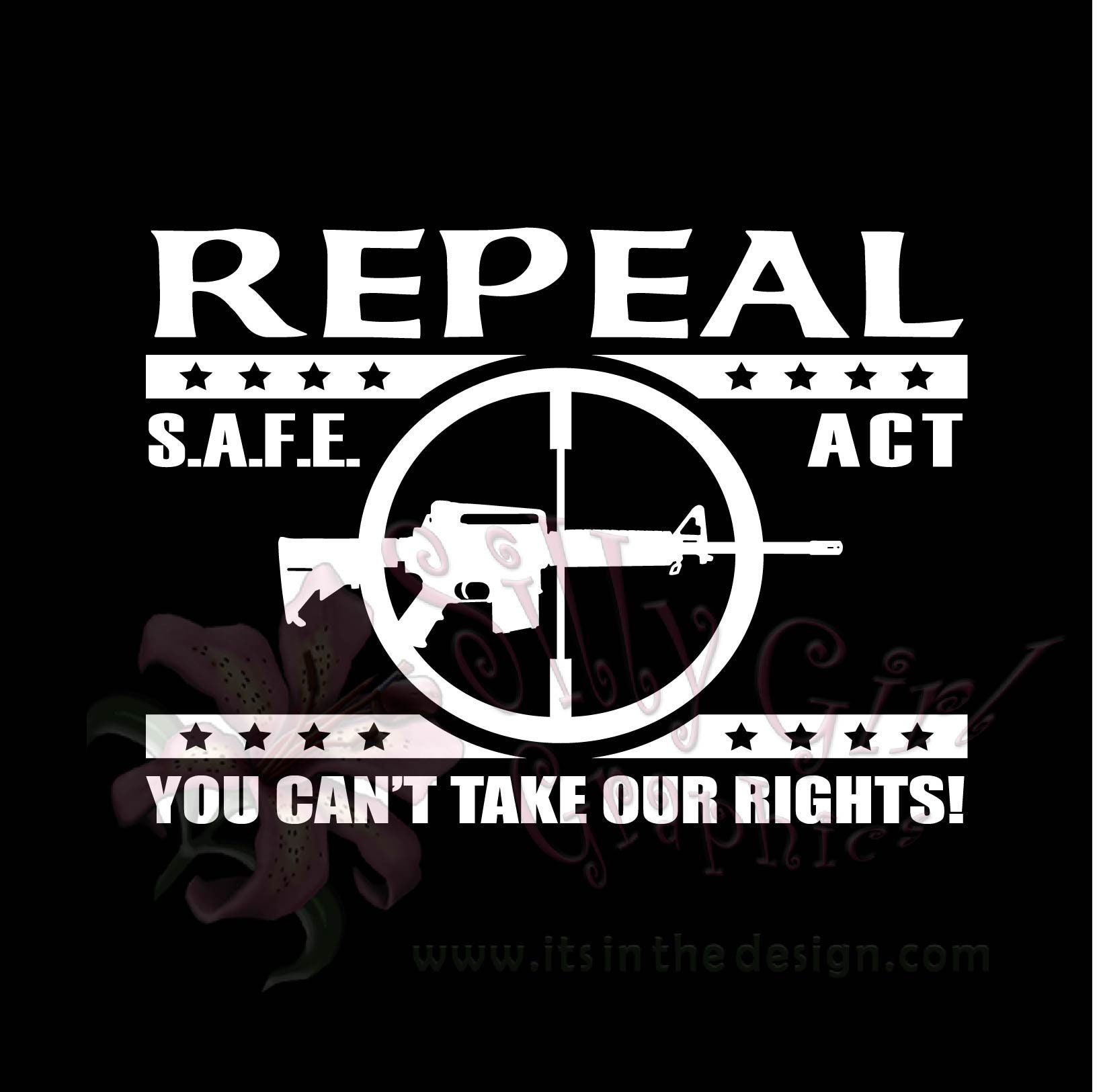 REPEAL NY Safe Act Guns Segunda Enmienda 2nd Etsy