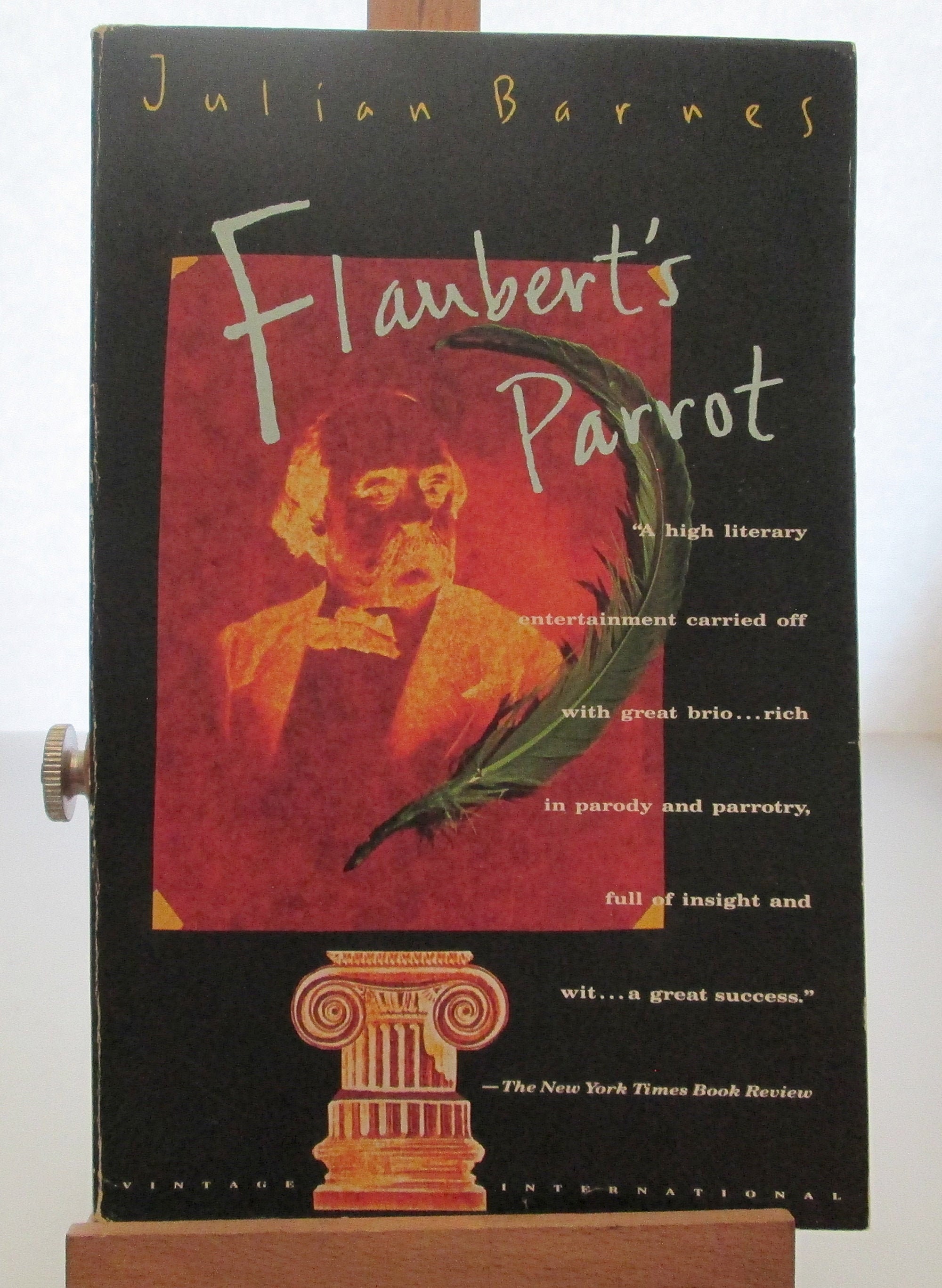 Flauberts Parrot By Julian Barnes Paperback First Edition Etsy