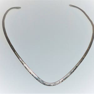 Sterling Silver Handmade Choker purchased Solvang in Los Angeles, CA in  1978,   signed