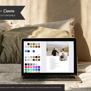 Photographer Client Guide Magazine Pricing Template, Edit on Canva, Photographer Portfolio and Pricing Guide Template for Weddings and more image 8