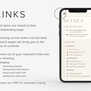 May include: A screenshot of a mobile phone displaying a travel itinerary for a trip to Athens, Greece. The itinerary includes transportation, morning, afternoon, and evening activities. The itinerary includes details such as arriving at the hotel, grabbing breakfast, heading to the Acropolis, exploring the Acropolis, grabbing lunch in the Plaka, shopping in Monastiraki, having dinner downtown, and enjoying live music in the Wander Psiri.