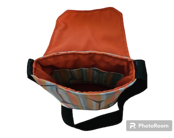 Medium Upholstery Fabric Messenger Bag, FREE SHIPPING