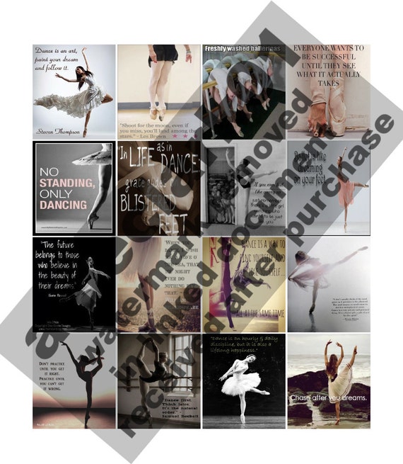 Ec Vertical Motivational Ballet Quotes V2 Save Money With Etsy