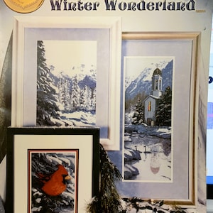 Cross My Heart Inc - Winter Wonderland Cross Stitch Pattern Leaflet #CSB-265