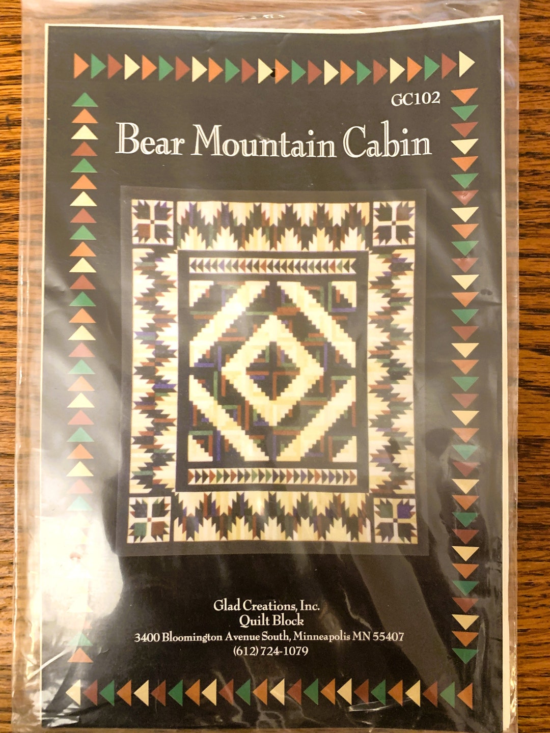 Bear Mountain Cabin Quilt Pattern 76 X 84 GC102 Etsy