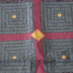 Christmas Quilt Panel Fabric