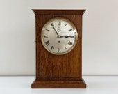 World War 2 RAF Sergeants Mess Fusee Mantle Clock by Stockall, Marples Co, London