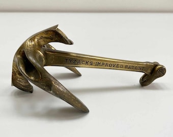 Victorian Salemans Sample Model of a Tyzack's Improved Patent Anchor