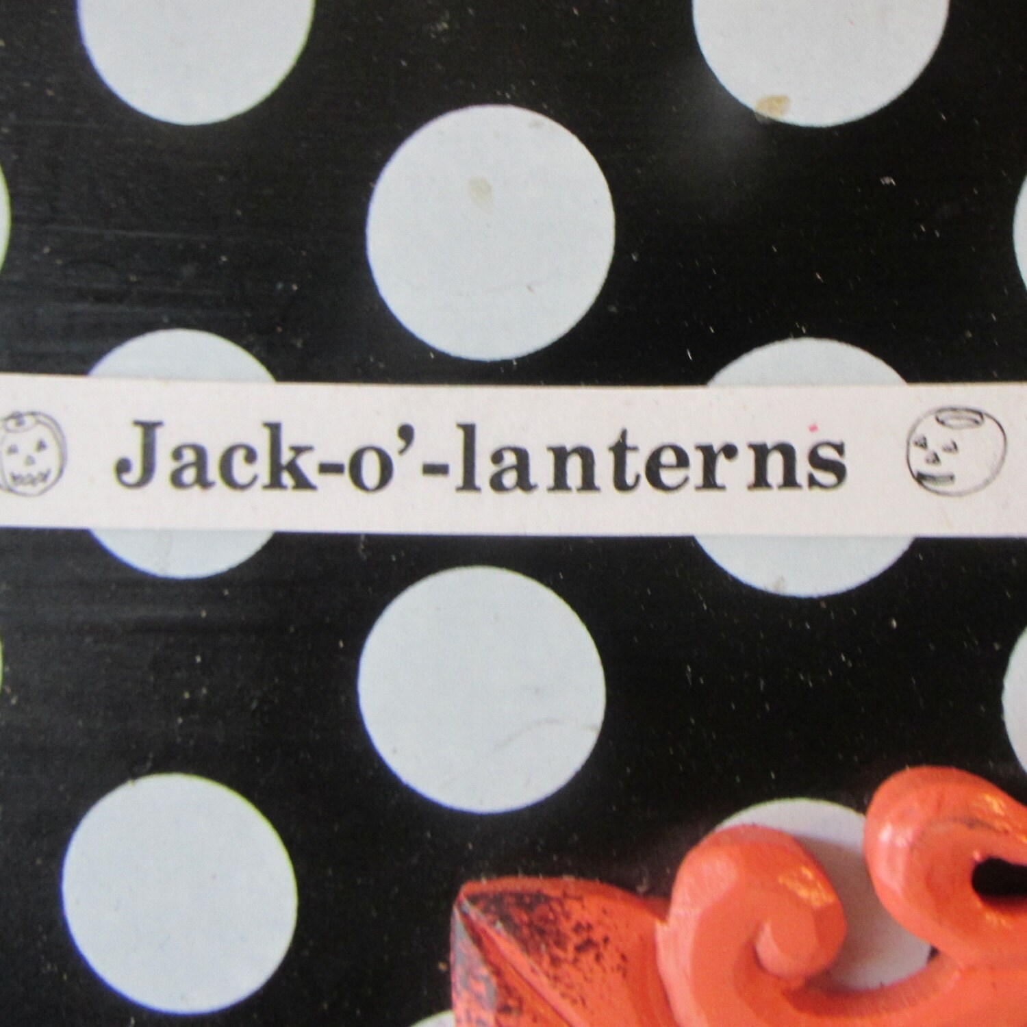 Vintage Halloween Illustration Jack O Lantern Halloween Autumn Decor - Etsy