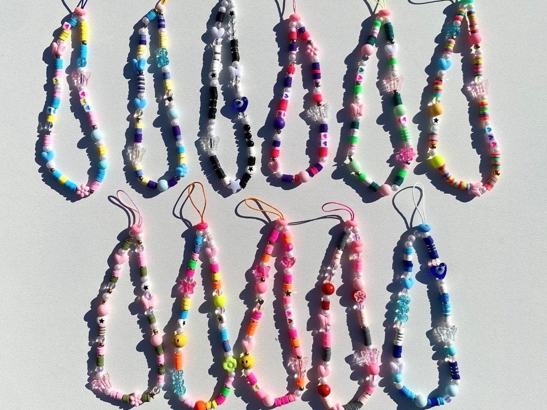 CUSTOMIZABLE Phone Charms Phone Chain Phone String Phone Etsy