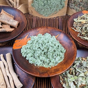 Ultimate Lucid Dream Tea Impression Pack ⦁African Dream Root ⦁Bobinsana ⦁Calea Z ⦁Tagetes ⦁Mugwort ⦁Blue Lotus | 7 LUCID HERBS | THiRD EyE