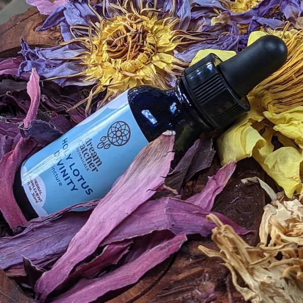 Super Potent Blue Lotus Mix, Nymphaea caerulea, Organic 10X Tincture Liquid Extract ⦁Third Eye ⦁Lucid Dreams |SHAMANIC| RELAX & GALACTIVATE