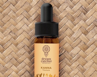 Super Strong Kanna Leaf Tincture 15ml (Sceletium tortuosum)  Channa, Kougoed | Dual Extract 5:1!