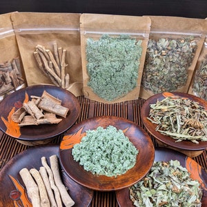 Advanced Lucid Dream Herb Impression Pack ⦁African Dream Root ⦁Bobinsana ⦁Calea ⦁Mexican Tarragon ⦁Mugwort ⦁Blue Lotus | LUCID | 7 HERBS