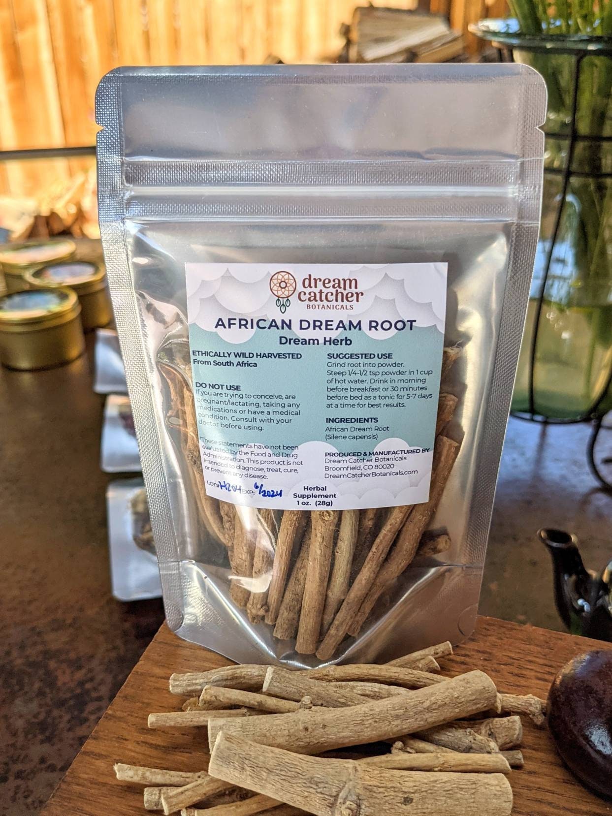 African Dream Root | Silene Capensis | Ubulawu Xhosa Roots | ULTRA DREAM TEA ⦁Advanced Lucid Dreaming ⦁Natural Curios ⦁Magic Spell Altar
