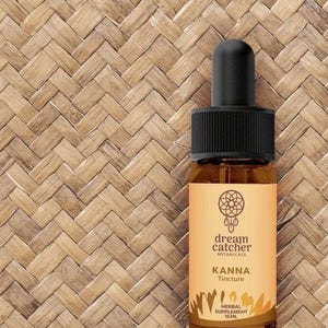 Organic Kanna Leaf Tincture 15ml (Sceletium tortuosum)  Channa, Kougoed | 600mg per drop! 3000mg 5 drops @ 250 in one tiny bottle!