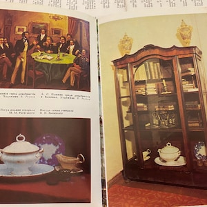 Guide du musée d'Alexandre Pouchkine et de Piotr Tchaïkovski dans la ville de Kamenka, estampe ancienne, années 1986
