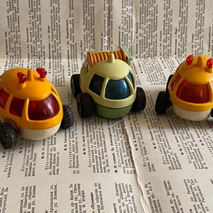 ヴィンテージの子供用おもちゃの車、ソビエト時代、80年代のおもちゃ、ソ連のおもちゃ、ソビエト車