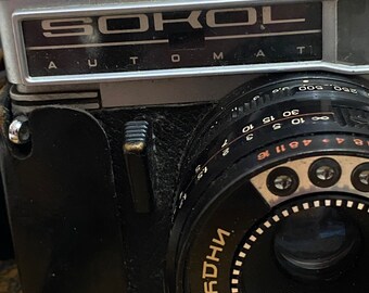 Sohol フィルムカメラ INDUSTAR-70 ビンテージフィルム写真カメラ Sokol オートマチックレンズ Industar